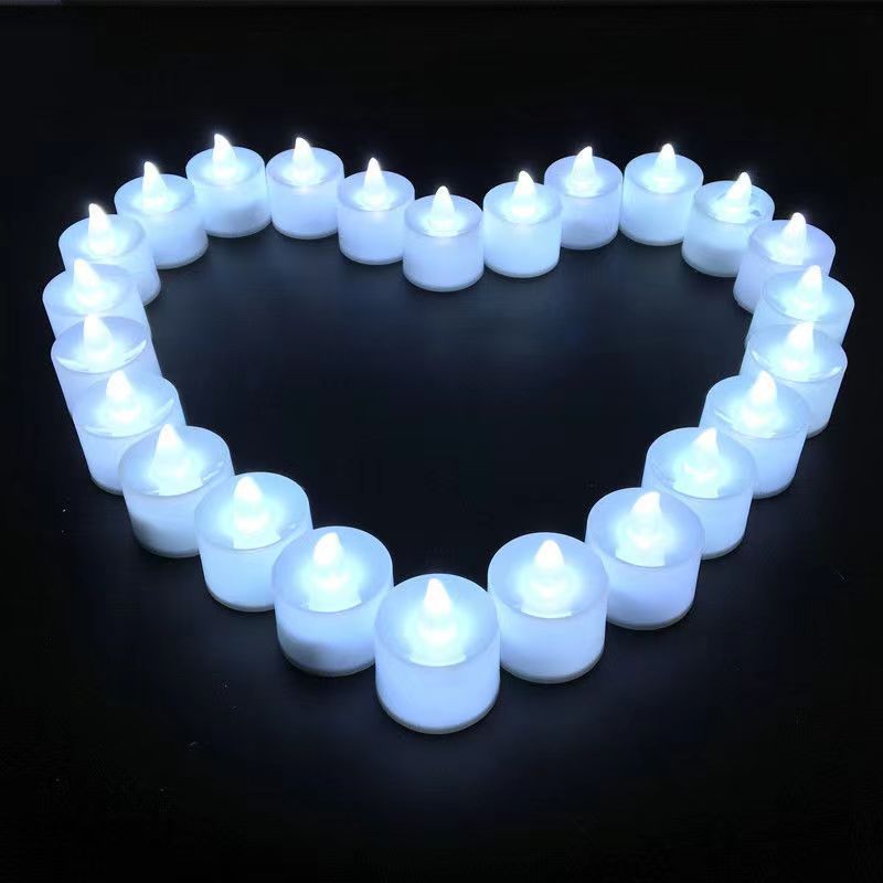 Candle Quotes - Bougies LED sans flamme à piles,