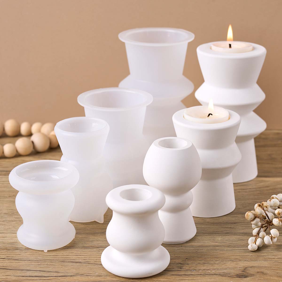 Bougeoir nordique en Silicone, - Candle Quotes avis et prix