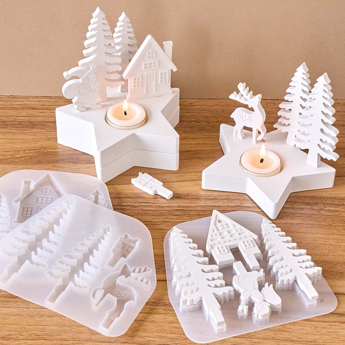 Bougeoir étoile en Silicone, d - Candle Quotes avis et prix