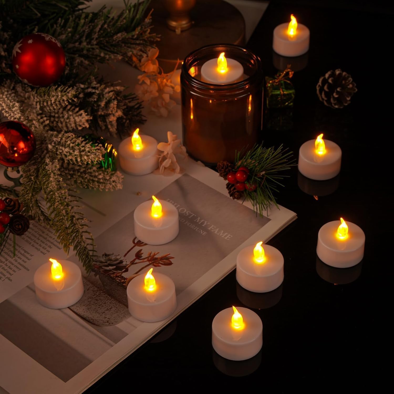 Bougies LED sans flamme à pile - Candle Quotes avis et prix