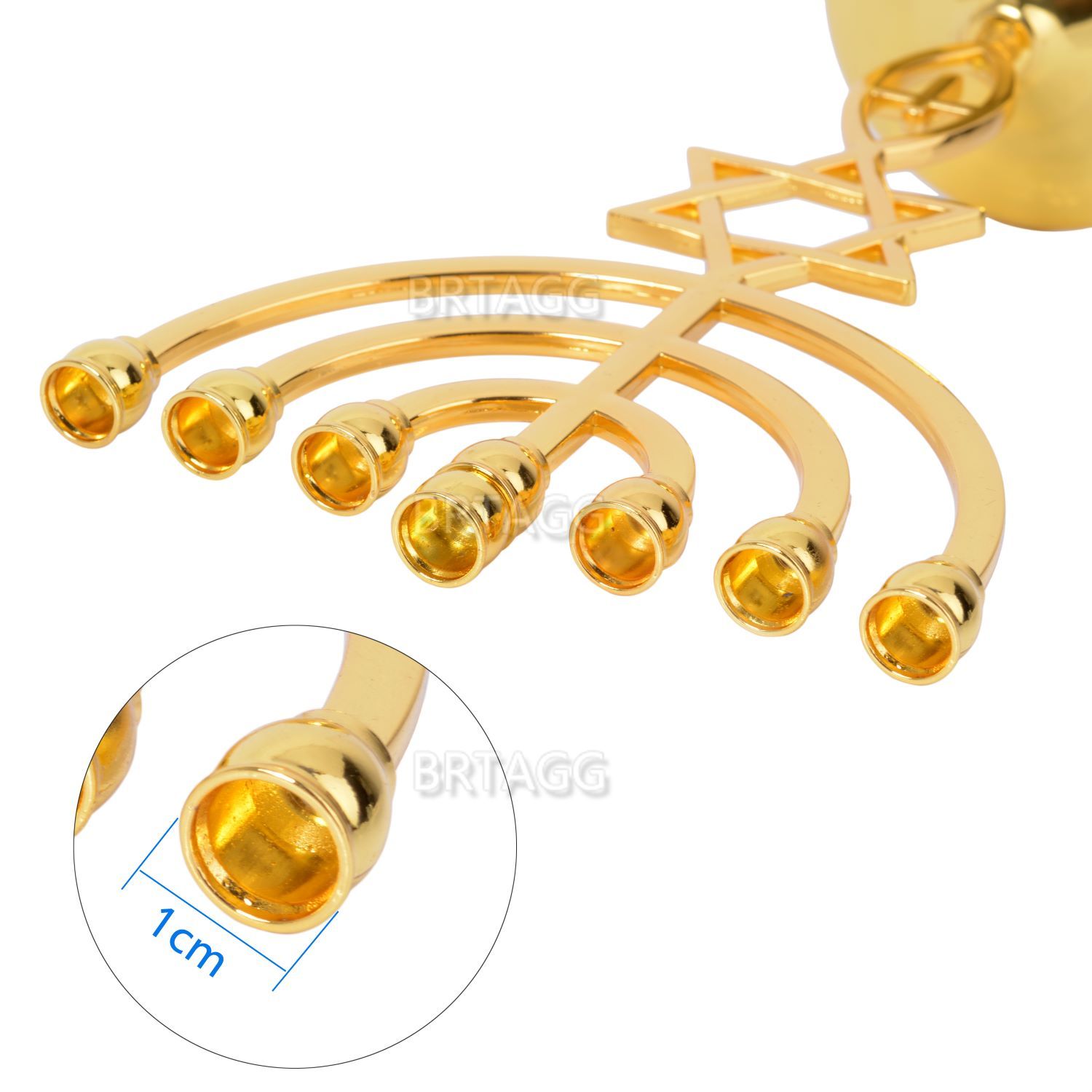 BRTAGG Menorah avec étoile de  - Candle Quotes avis et prix